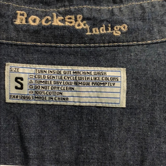 Denim button down - Picture 2 of 2